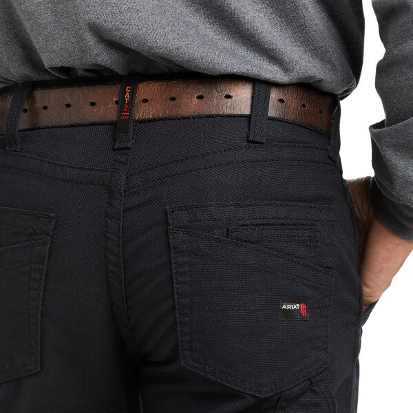Ariat FR M4 Relaxed Workhorse Boot Cut Pant in Black